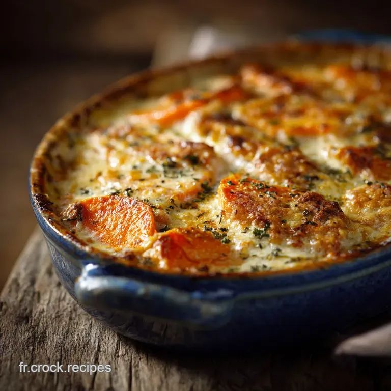 Gratin De Carottes &Agrave; La Cr&egrave;me L&eacute;g&egrave;re Et Muscade Classique All&eacute;g&eacute; presentation