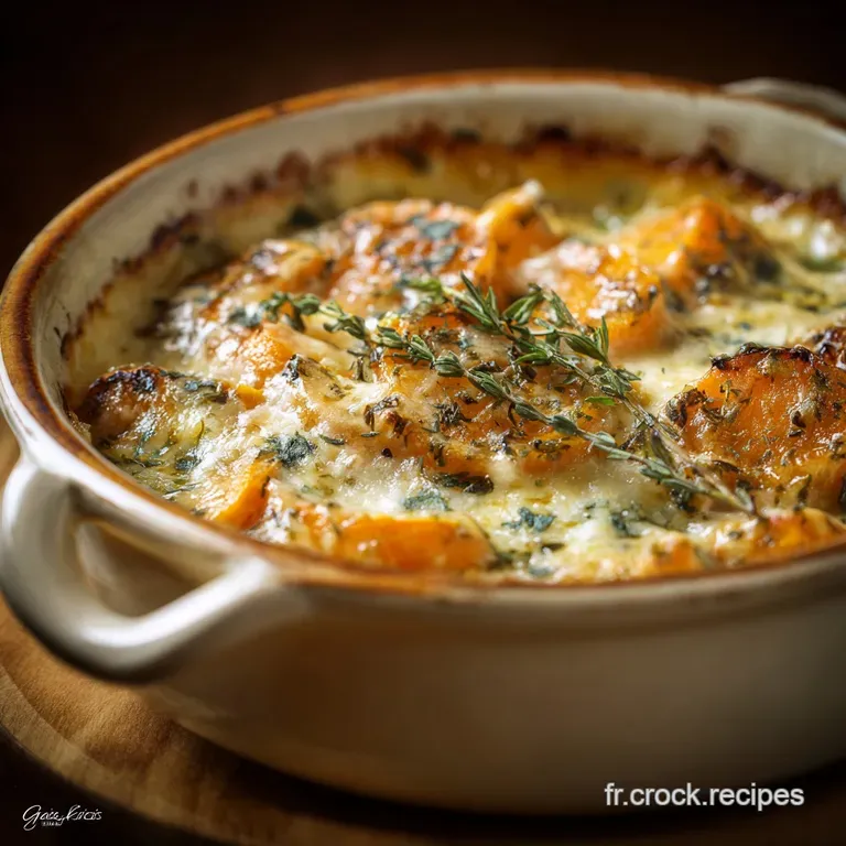 Gratin de Carottes &agrave; la Cr&egrave;me L&eacute;g&egrave;re et Muscade Classique All&eacute;g&eacute;