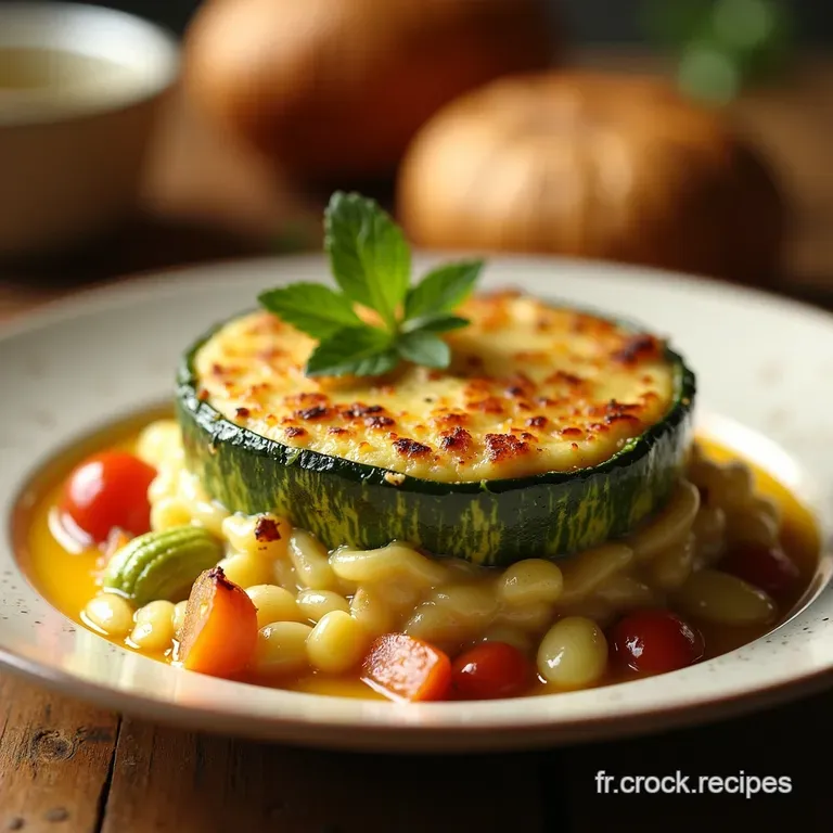 Gratin De Courgettes Express Le Soleil Dans Votre Assiette presentation