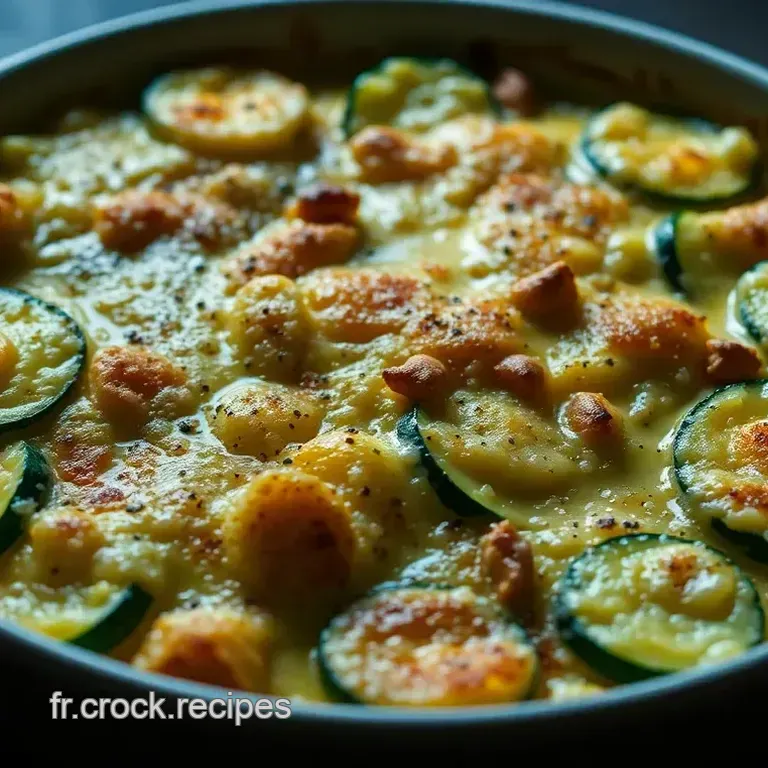 Gratin de Courgettes: Light Luscious & Lemony