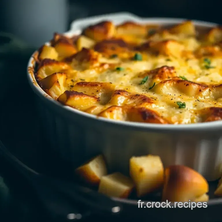 Gratin De Patates Douces Cr&eacute;meux &Agrave; La Muscade presentation
