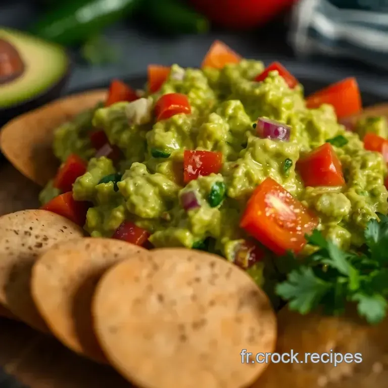 Guacamole Comme Au Mexique : L authentique presentation