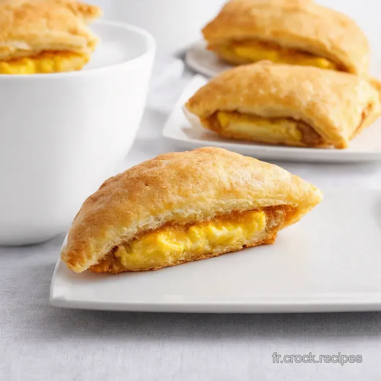 HighProtein Breakfast Hot Pockets