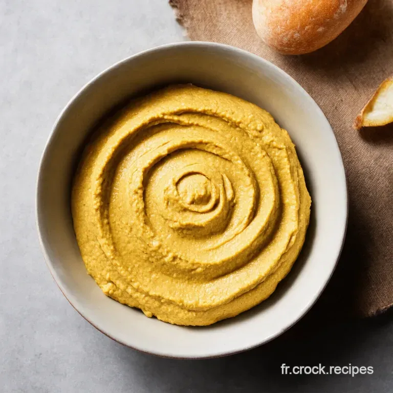 Houmous Maison Velout&eacute; La Cr&egrave;me de la Cr&egrave;me du Houmous