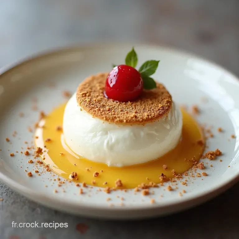 L&Icirc;le Flottante D&eacute;structur&eacute;e Nuage de Meringue Cr&egrave;me Anglaise Vanill&eacute;e C&oelig;ur de Brioche Moelleuse et Voile de Nougatine