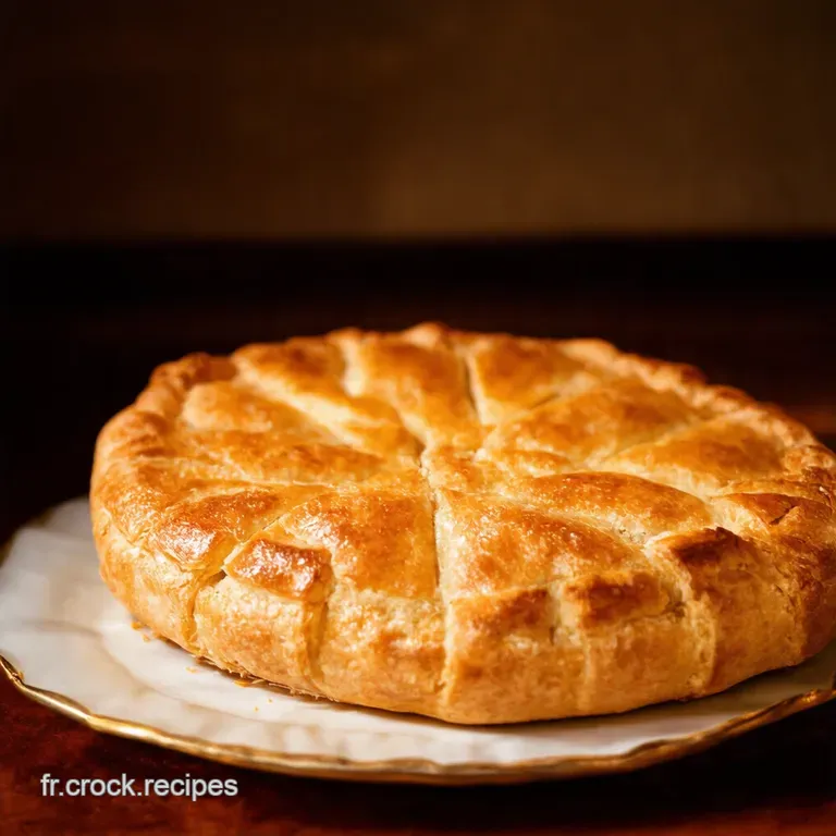 La Galette Des Rois Parfaite Simple Et D&eacute;licieuse presentation