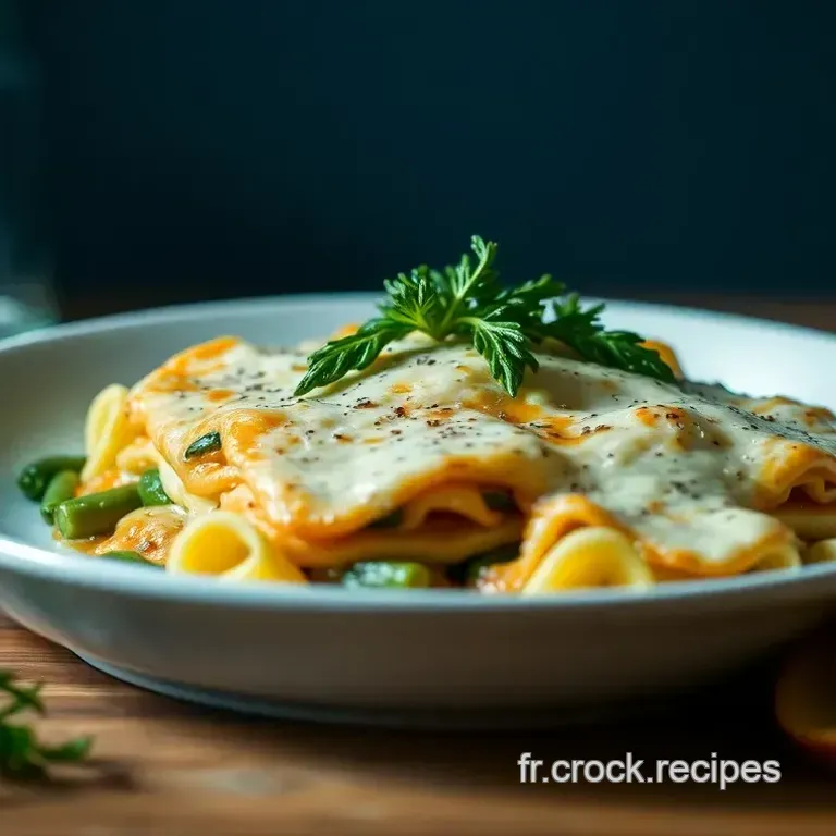 Lasagne au Ch&egrave;vre et aux &Eacute;pinards : Un Voyage de Saveurs V&eacute;g&eacute;tarien
