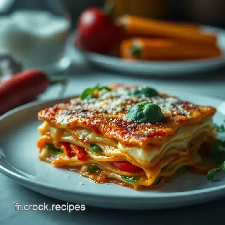 Lasagne aux L&eacute;gumes Gourmande