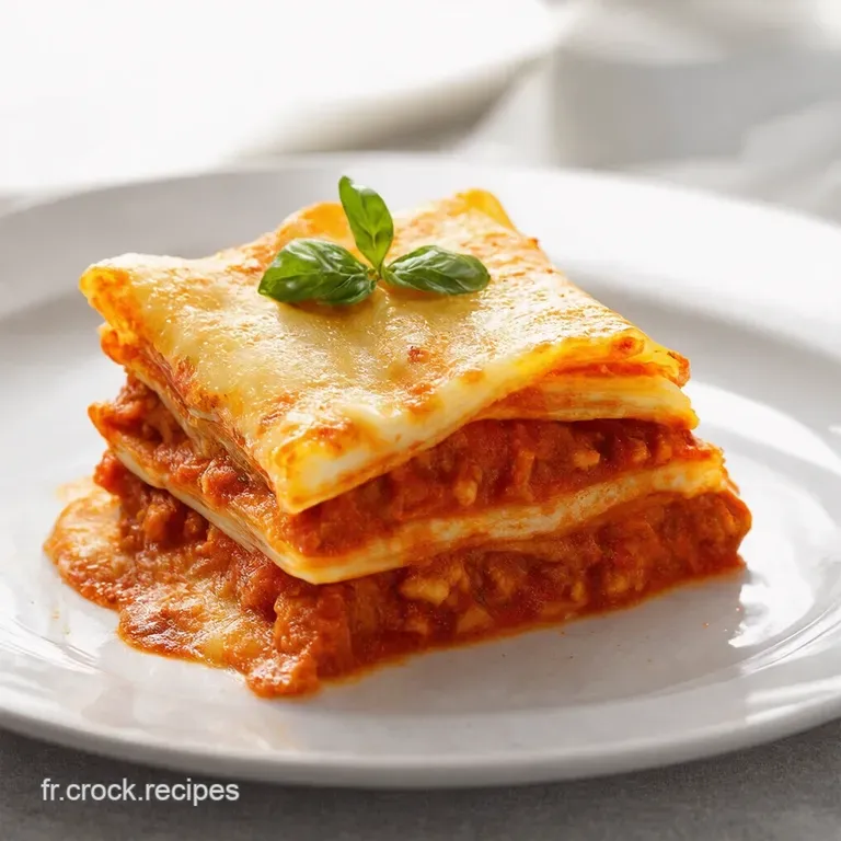 Lasagnes &agrave; la Bolognaise Un Classique Incontournable
