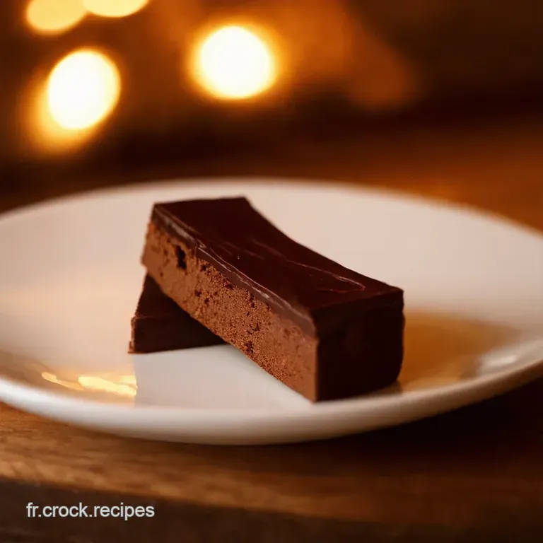 Le Carr&eacute; Chic G&acirc;teau Chocolat Noisette Sans Cuisson presentation