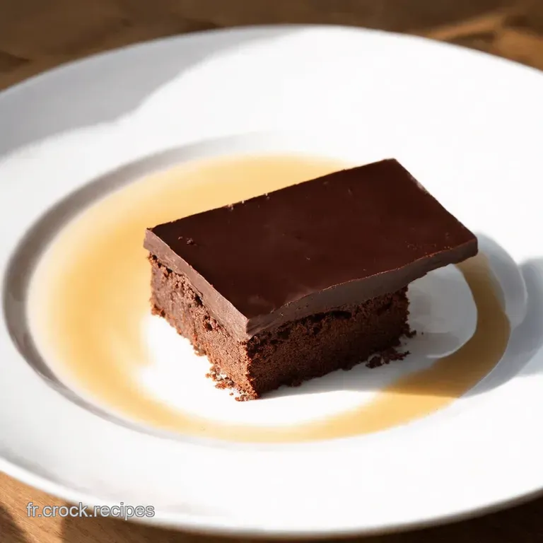 Le Carr&eacute; Chic G&acirc;teau Chocolat Noisette Sans Cuisson