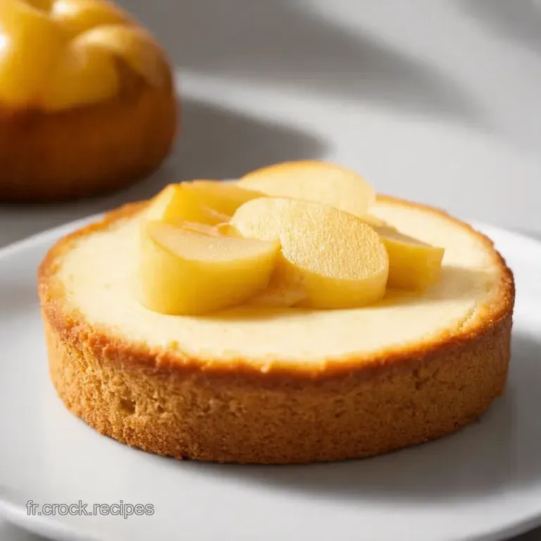 Le Doux Sourire de Normandie G&acirc;teau au Yaourt aux Pommes