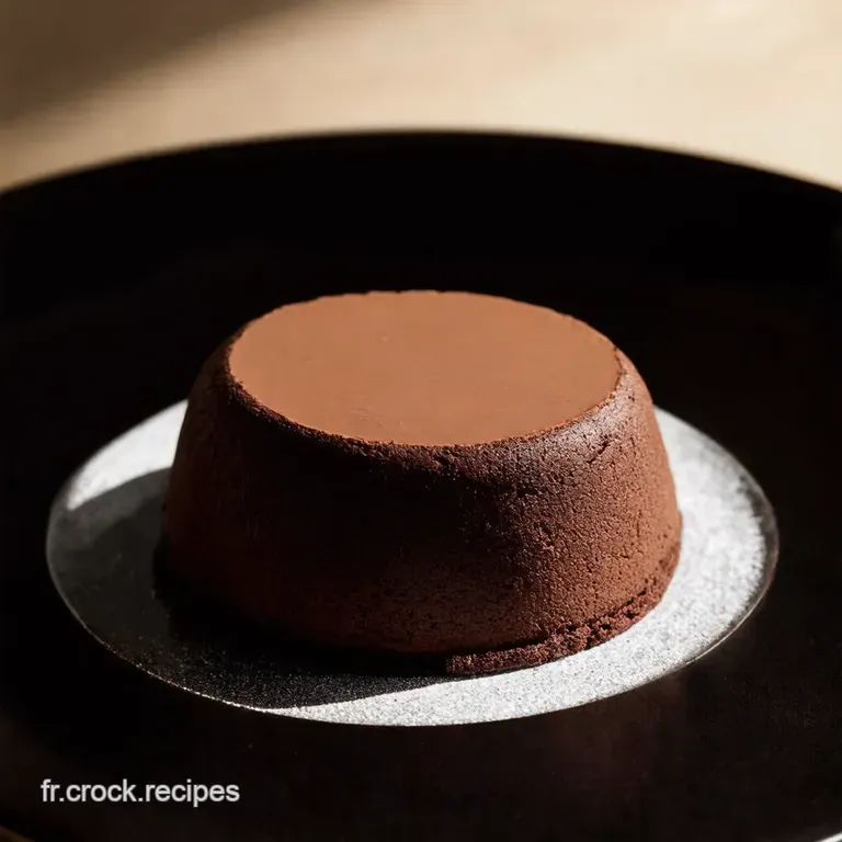 Le Fondant au Chocolat Irr&eacute;sistible Coeur Coulant Parfait