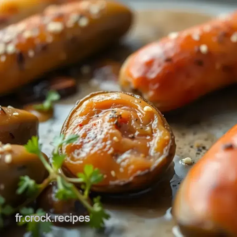 Lentilles aux Saucisses: Rustique et D&eacute;licieux