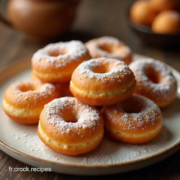 Les Beignets Nuage Ultra Moelleux Et Irr&eacute;sistibles presentation