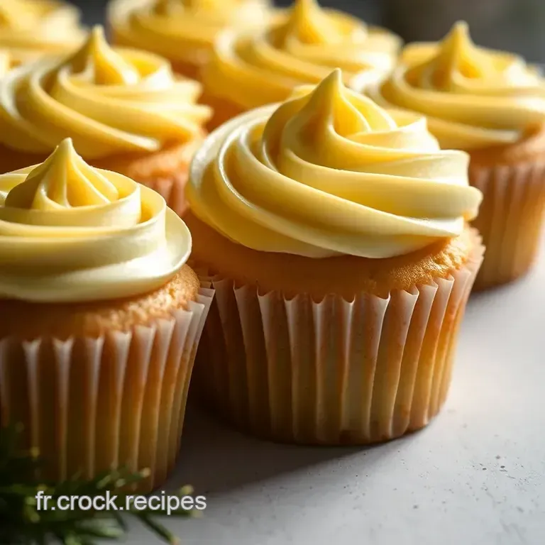 Les Cupcakes &Agrave; La Vanille Classiques presentation