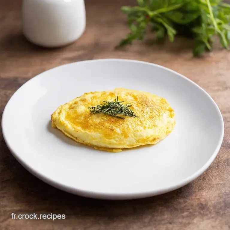 LOmelette aux Fines Herbes Un D&eacute;lice Parisien