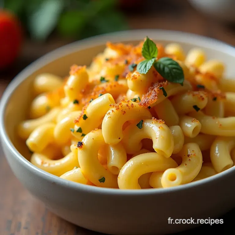 Mac and Cheese Maison Ultra Fondant Le Plaisir Coupable Parfait