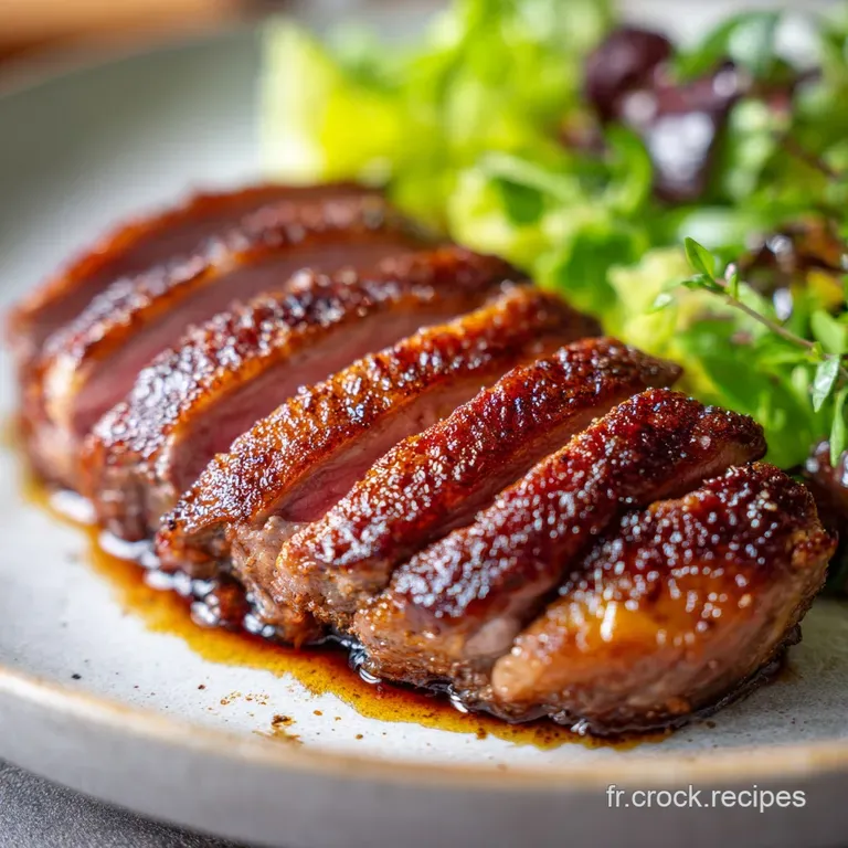 Magret de Canard: Peau Croustillante en 25 Min