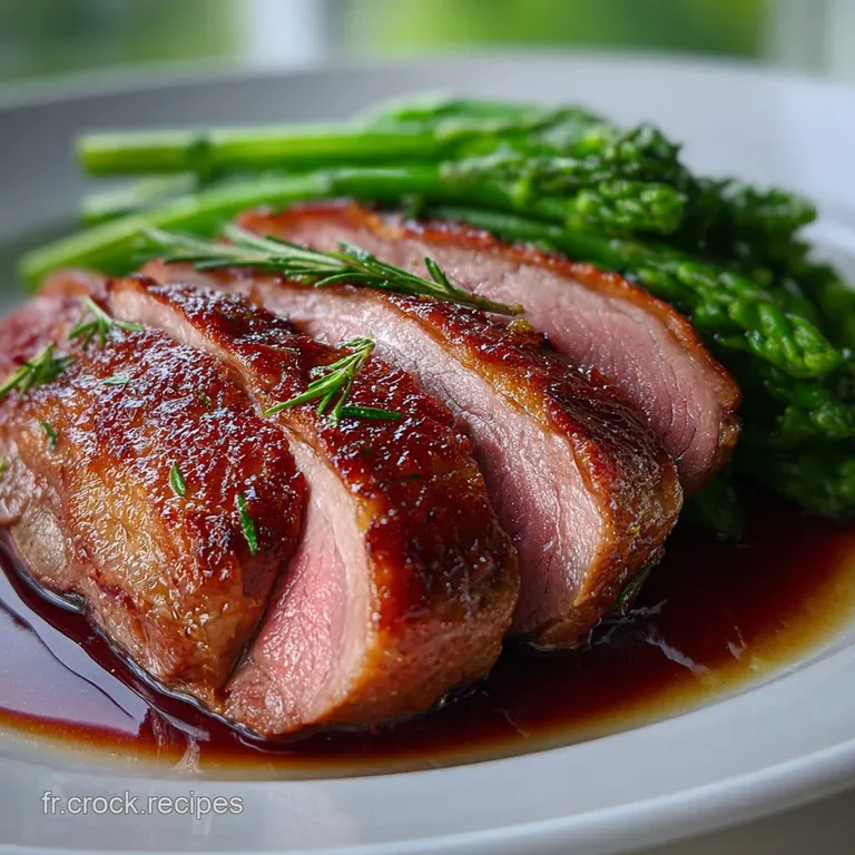 Magret de Canard Croustillant au Four