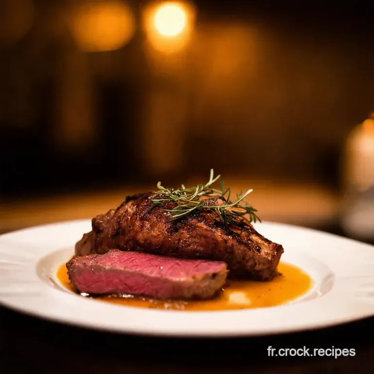 Magret De Canard R&ocirc;ti &Agrave; La Peau Croustillante presentation