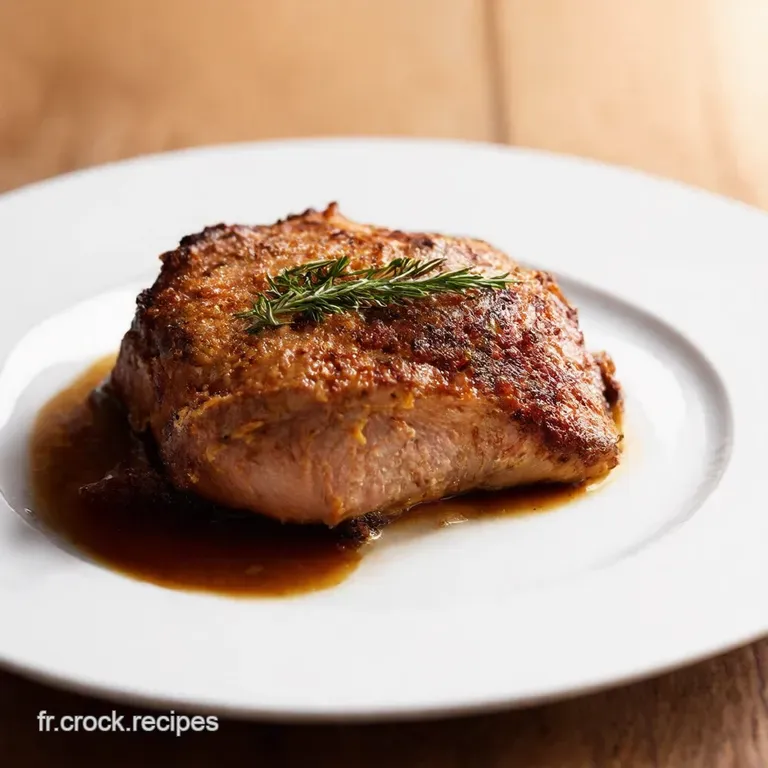 Magret de Canard R&ocirc;ti &agrave; la Peau Croustillante