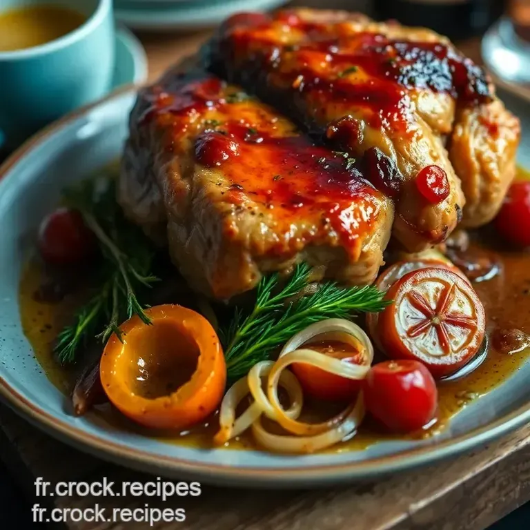 Magret De Canard R&ocirc;ti Au Four : Un Chef-D &oelig;uvre De Saveurs! presentation