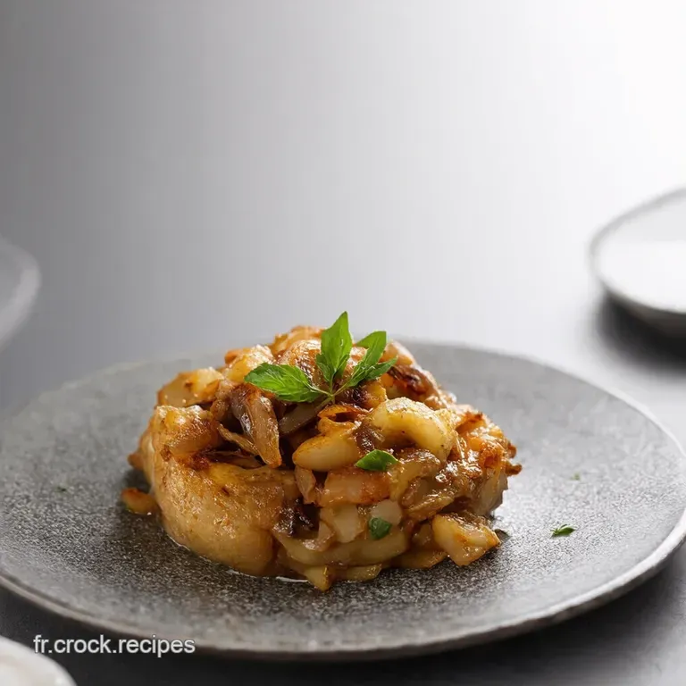 M&eacute;daillons de Boeuf Tendres aux Oignons Fondants