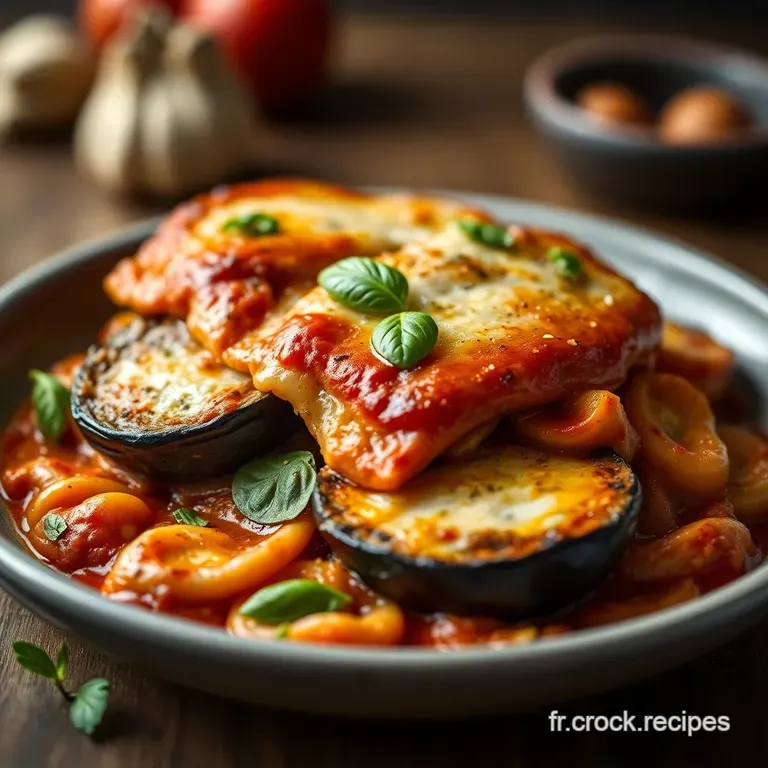 Melanzane Alla Parmigiana presentation