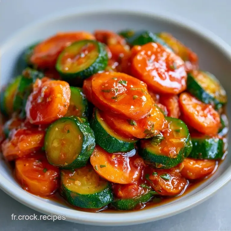 Mijot&eacute; De Courgettes Et Carottes Fondantes