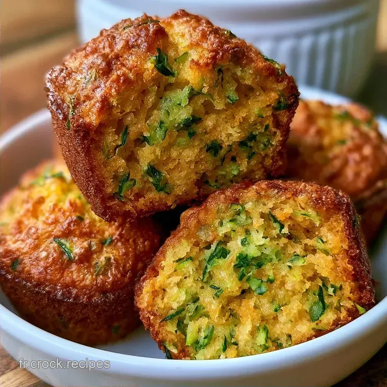 Mini Cake Courgette Piquenique Moelleux