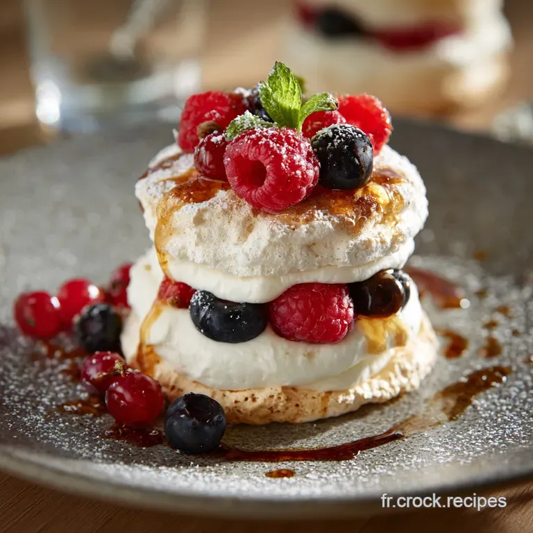 MiniPavlovas Sans Sucre Le secret dune meringue l&eacute;g&egrave;re et a&eacute;rienne