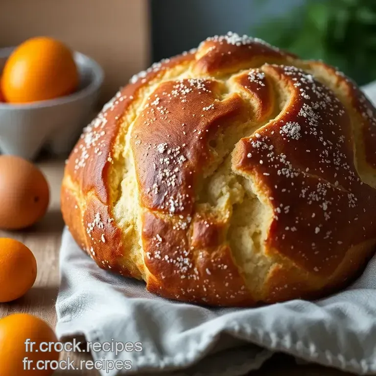 Mouna Oranaise De P&acirc;ques : La Brioche Aux Agrumes presentation