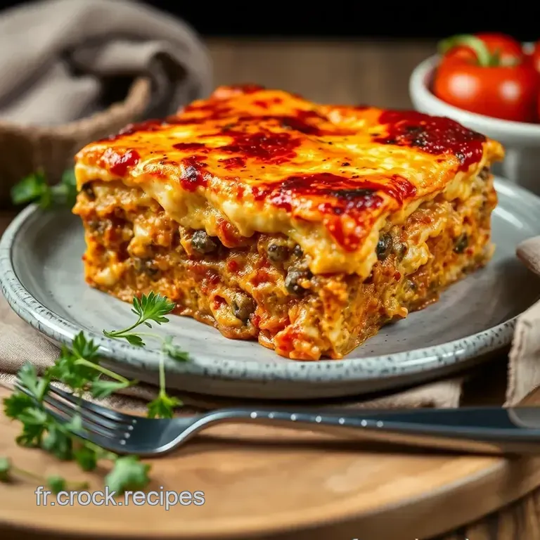 Moussaka Magnifique: La Casserole D aubergines Ultime presentation