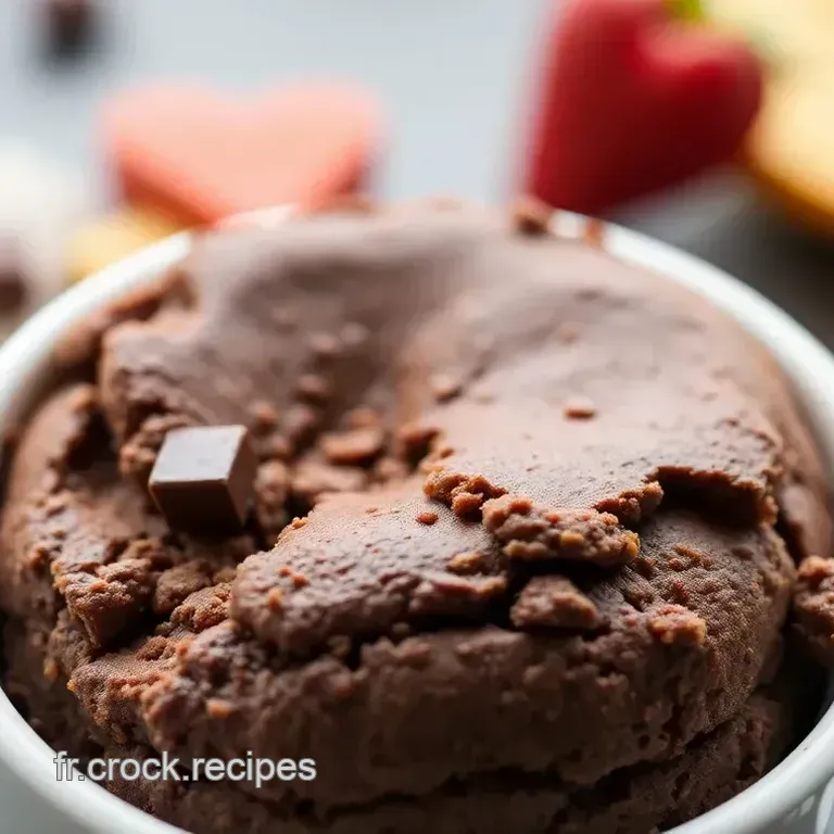 Mug Cake au Chocolat Divin
