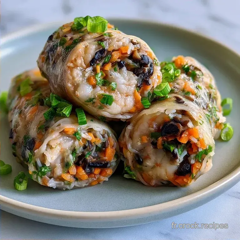Nems Aux Crevettes Maison et Vermicelles