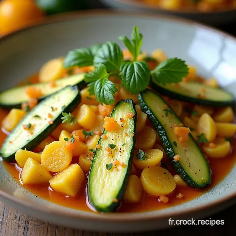 Nuages de Courgettes L&eacute;gers et Moelleux