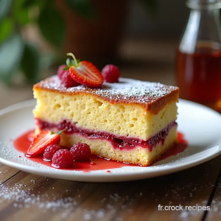 Le Chiffre dOr Number Cake Vanille Bourbon et Sa Couronne de Fruits Rouges Frais
