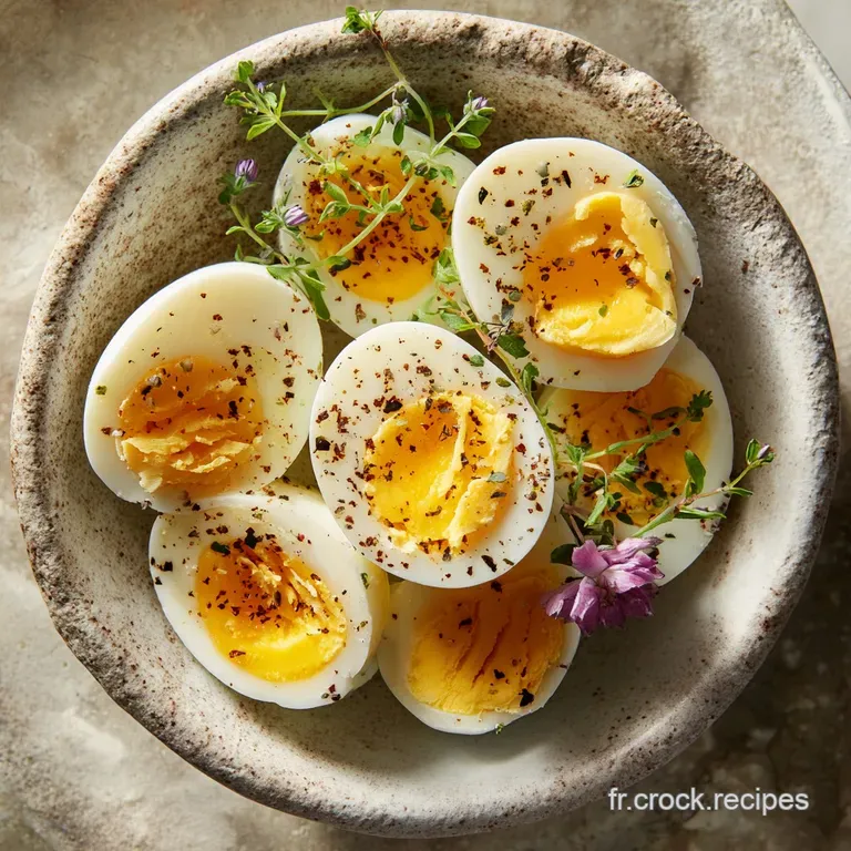 Oeuf &agrave; la Coque: Jaune Velout&eacute;