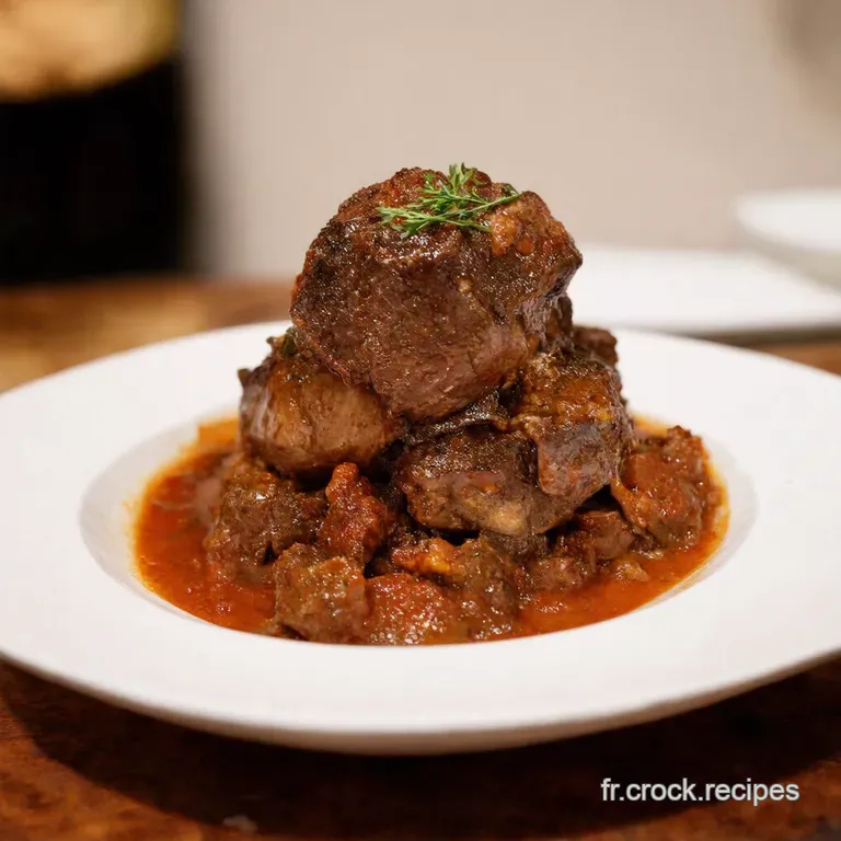 Osso Bucco Traditionnel La Douceur Italienne &Agrave; Votre Table presentation