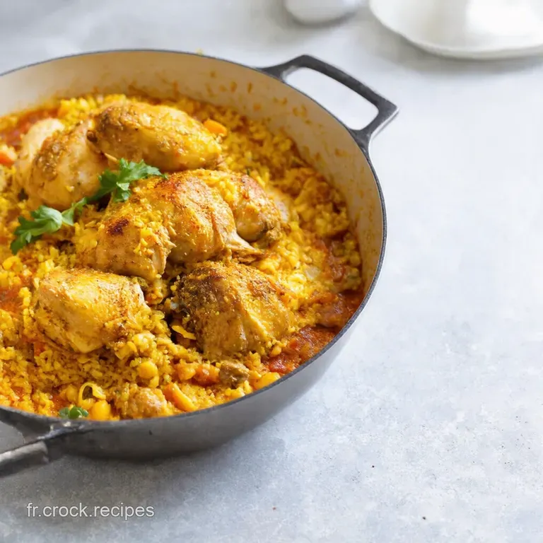 Paella au Poulet Classique Un Air dEspagne dans Votre Cuisine