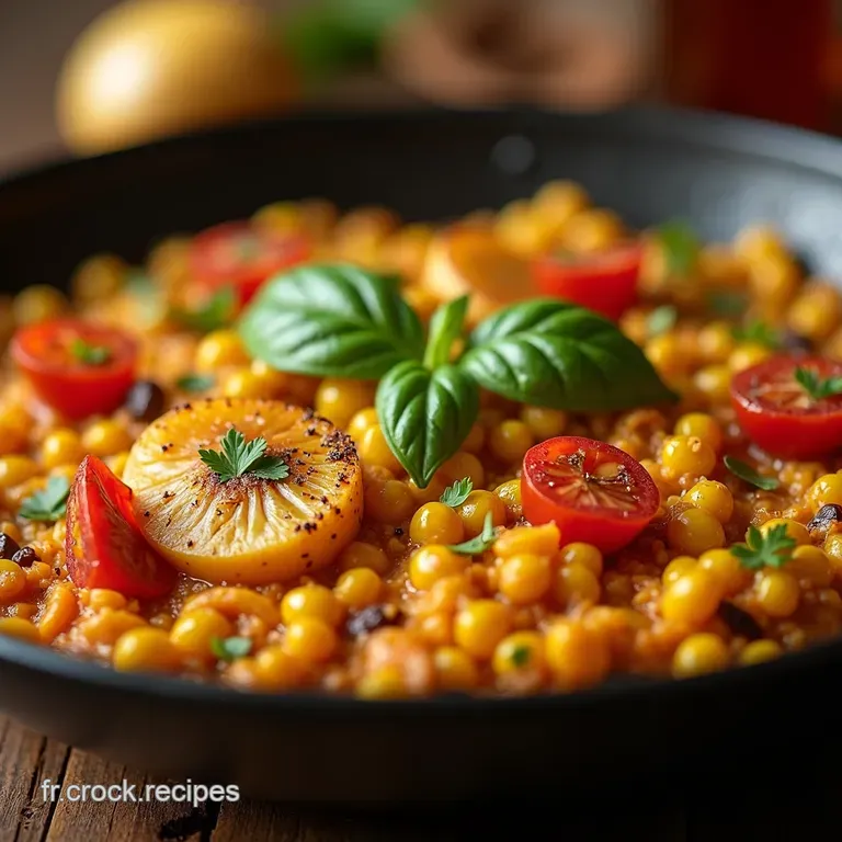 Paella Royale Un Voyage En Espagne Dans Votre Assiette presentation