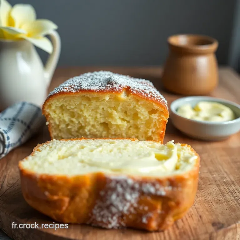 Pain Perdu Classique &Agrave; La Vanille presentation