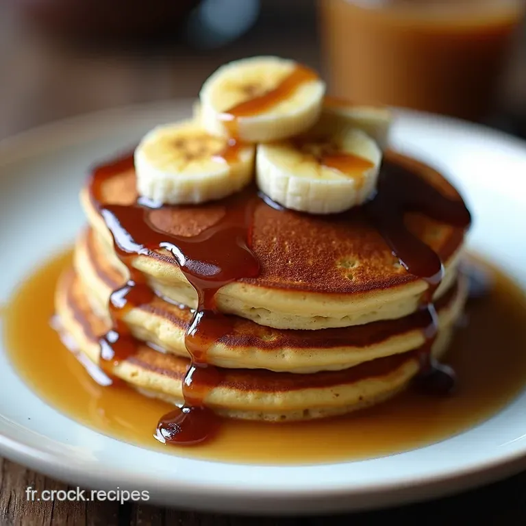 Pancakes Moelleux BananeChocolat Le Brunch Ultime et Sans Grumeaux