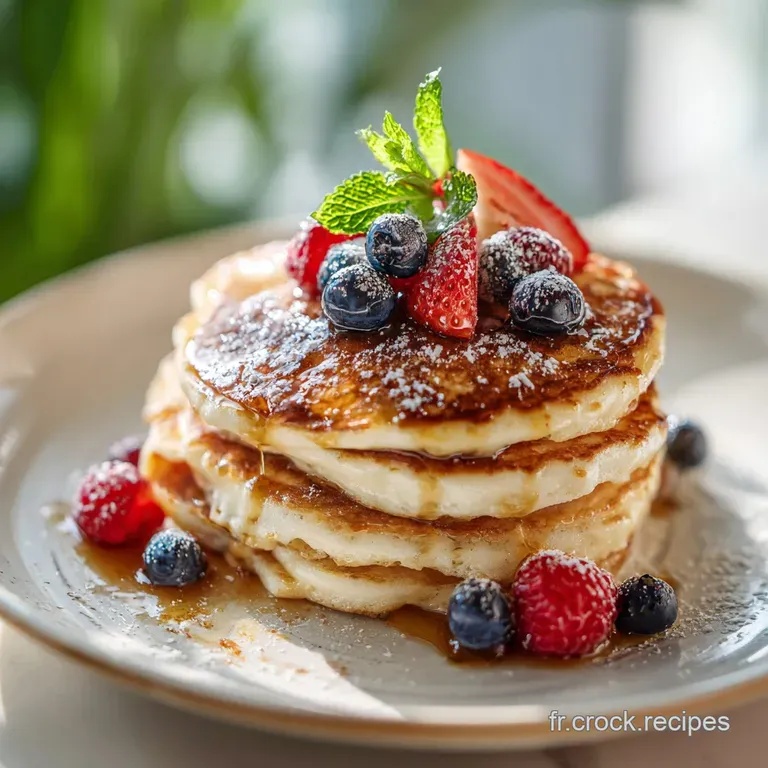 Recette Pancakes Fluffy Inratables
