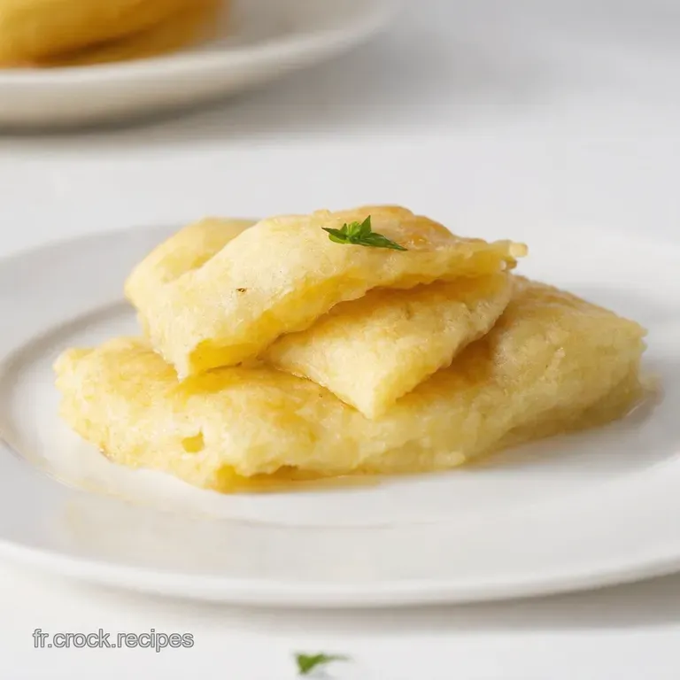 Panisses Croustillantes Le Go&ucirc;t du Sud &agrave; la Maison