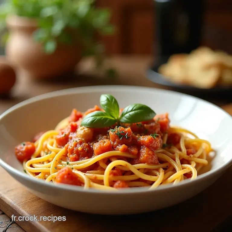 Pasta Alla Boscaiola Lauthentique Saveur Des Bois presentation
