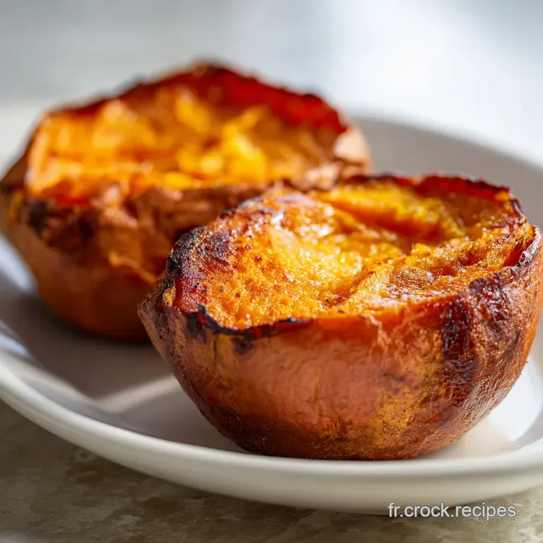 Patate Douce R&ocirc;tie : C&oelig;ur Velout&eacute;