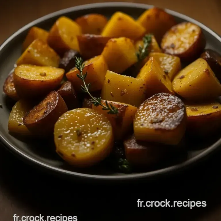 Patates Douces R&ocirc;ties Au Four : Doux D&eacute;lices D automne presentation