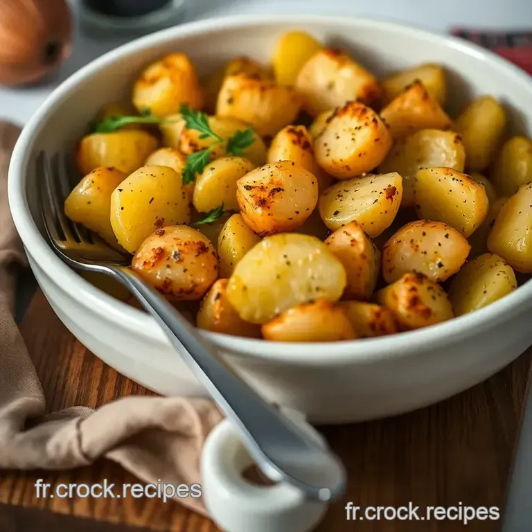 Patates Douces R&ocirc;ties Au Four presentation